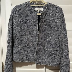 Emerson Rose blue/white blazer- size small